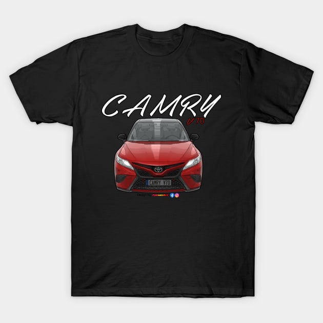 Toyota Camry V70 T-Shirt by PjesusArt